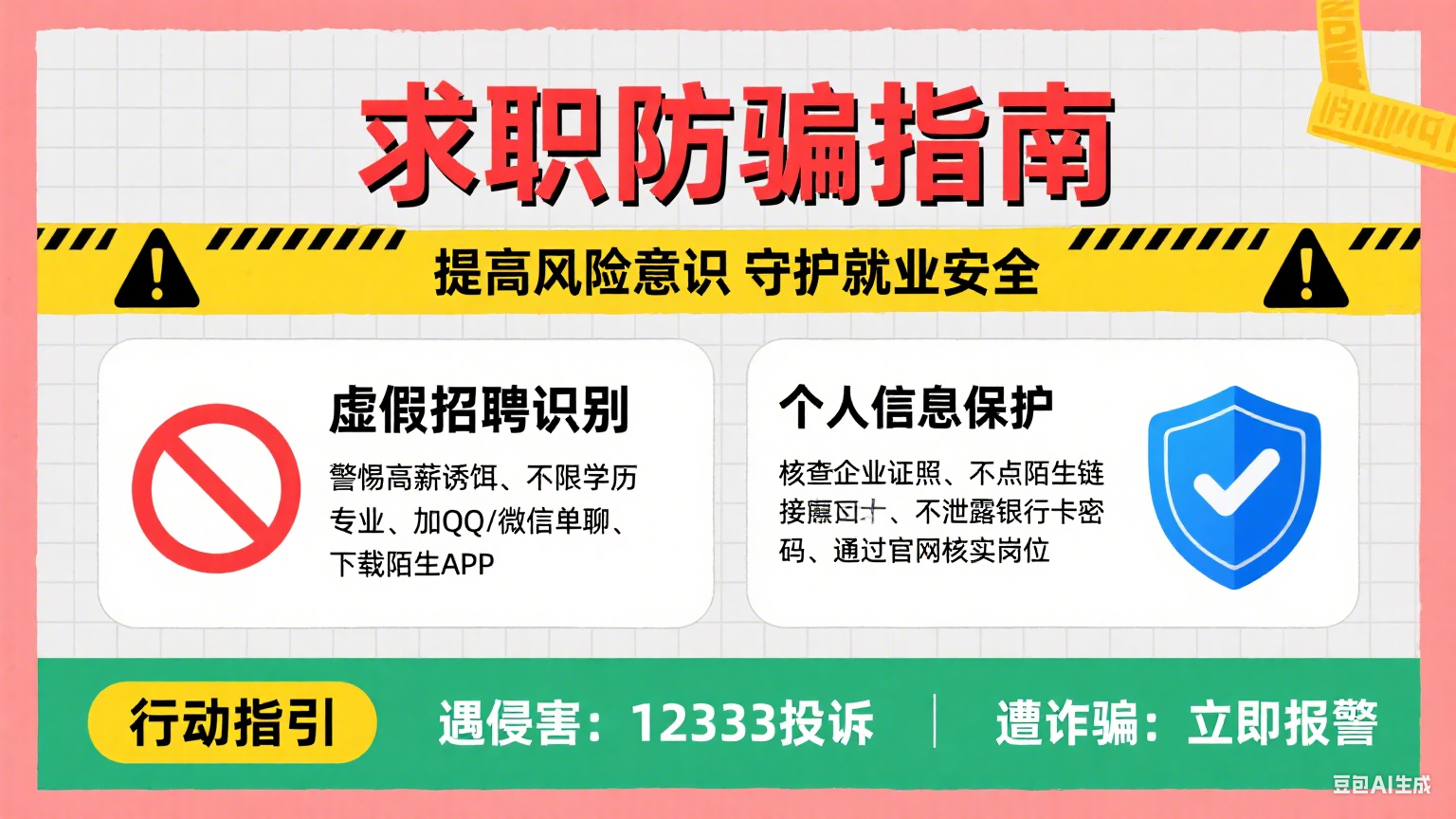 求职防骗指南：警惕虚假招聘，守护权益安全